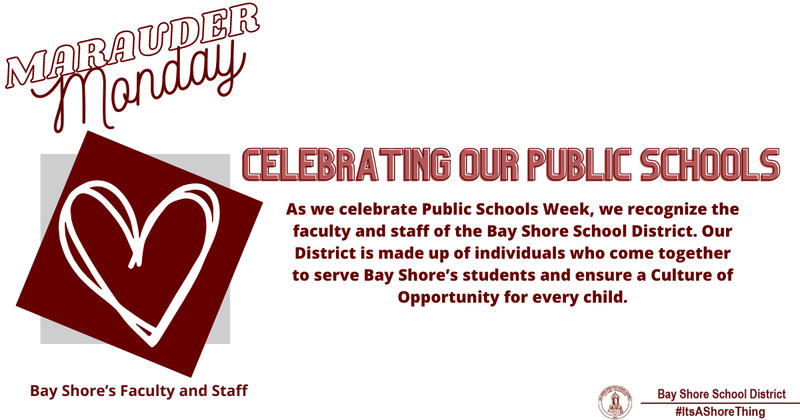 It's Marauder Monday! As we celebrate Public Schools Week this week, we recognize the faculty and staff of ֱ.