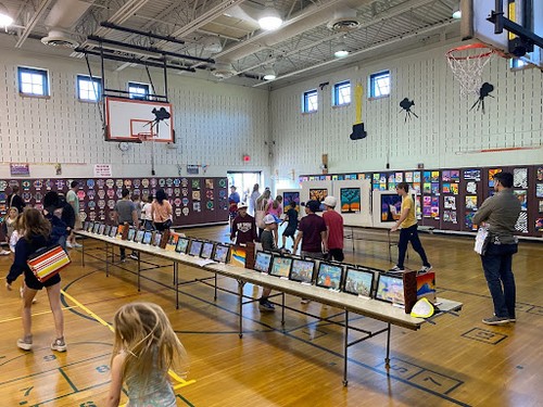 South Country held an art show.
