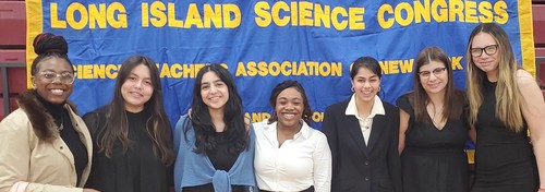 High School students particiapted in the Long Island Science Congress.