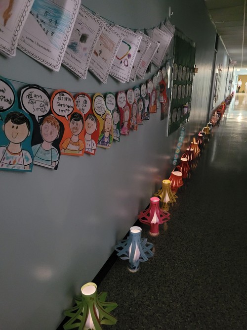 Mary G. Clarkson students celebrated Pick a Reading Partner month.