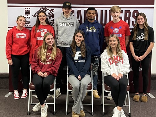 Student-athletes signed to compete at the collegiate level.