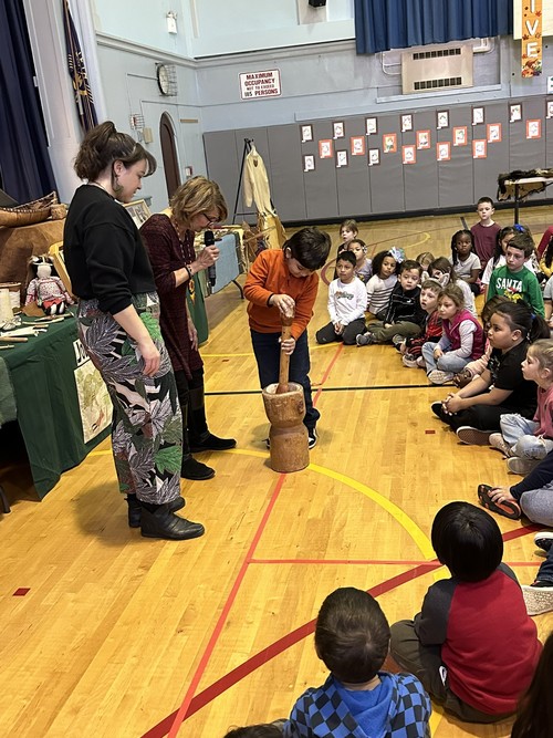 FIfth Avenue students learned about Native Peoples.