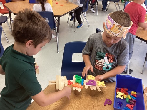 Mary G. Clarkson students learned problem-solving skills.