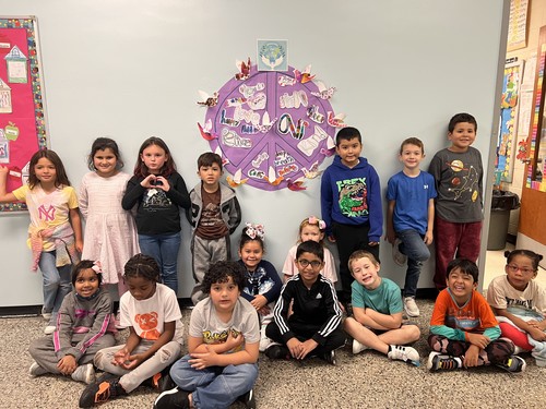 Mary G. Clarkson students celebrated World Kindness Day.