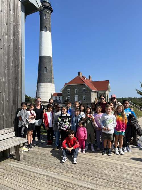 South Country students visited Fire Island Lighthouse.