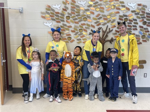 UPK students and staff celebrated Halloween.