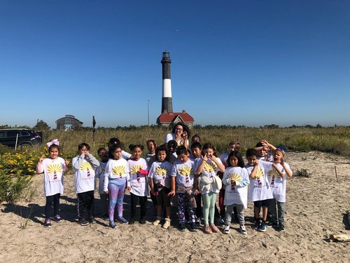 Fifth Avenue School students visited the Fire Island Lighthouse.