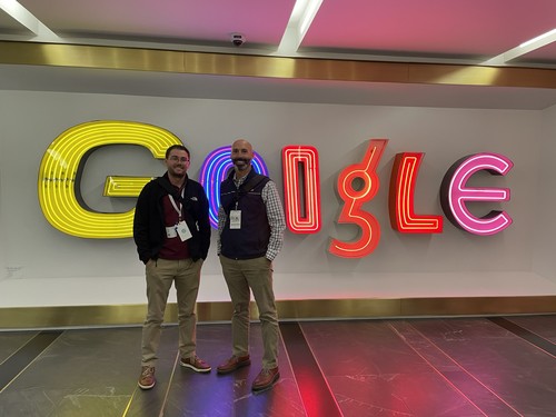 ֱ staff members visited Google for a learning session.