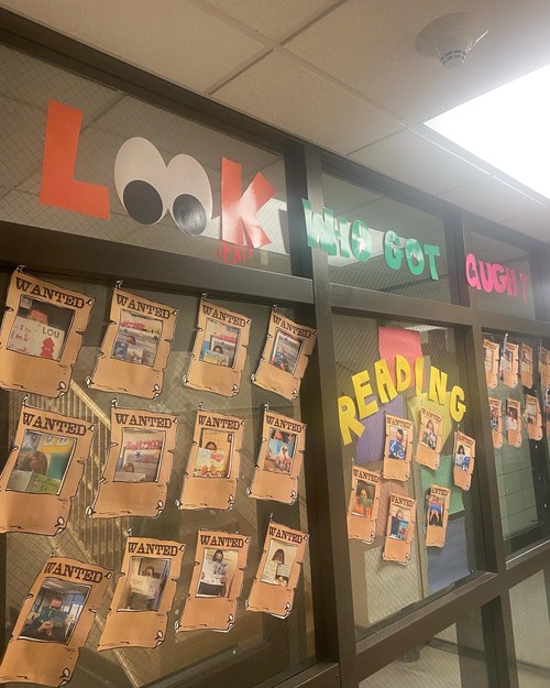 Fifth Avenue students and staff are sharing their love of reading.