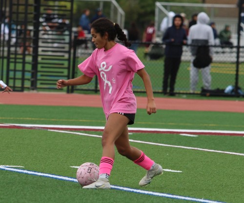A Girls Soccer player received All-State honors.