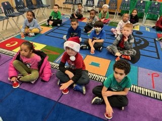 Fifth Avenue students created music using bells.