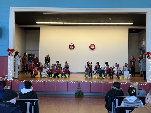 Brook Avenue students completed holiday STEAM activities.