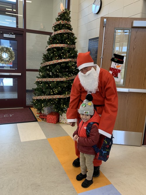 UPK students had a special visitor.
