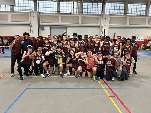 The Boys Track team are League Champions.
