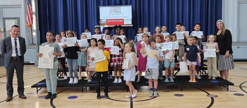 Brook Avenue students received awards.