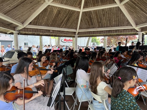 Students performed at the Arts Festival by the Bay.