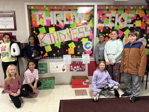 South Country students led a holiday collection drive.