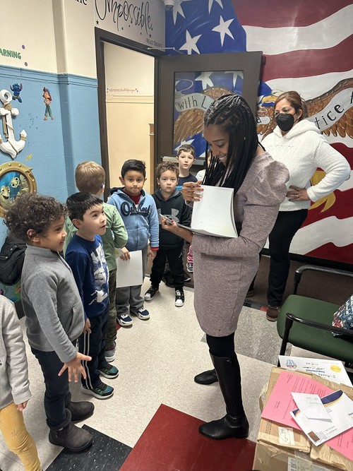 Fifth Avenue students learned about courage.