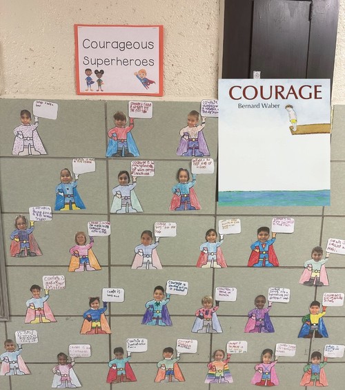 Fifth Avenue students learned about courage.
