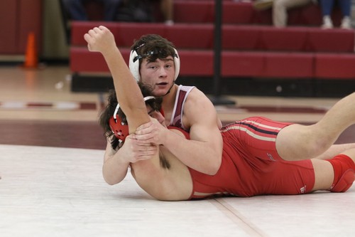 A Wrestling team member was named All Long Island.