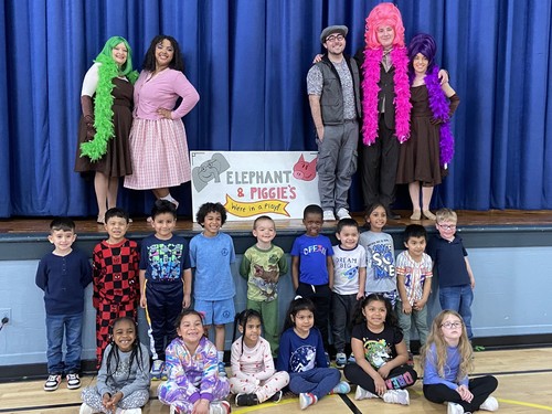 Brook Avenue students saw a performance.