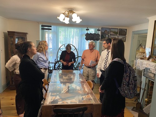 The Social Studies Department held meetings at the Historical Society.