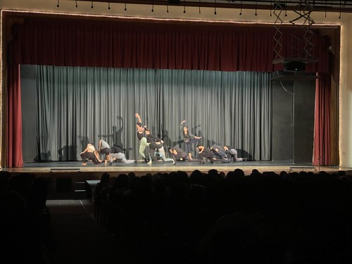 High School students celebrated Hispanic Heritage Month with performances by a dance ensemble.