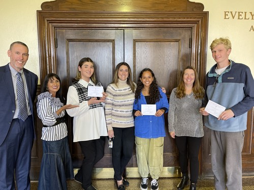 Three ֱ High School students were recognized for PSAT scores.
