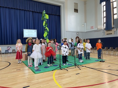 Brook Avenue students performed Jack and the Beanstalk.