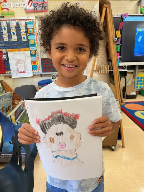 Mary G. Clarkson students learned about Frida Kahlo.