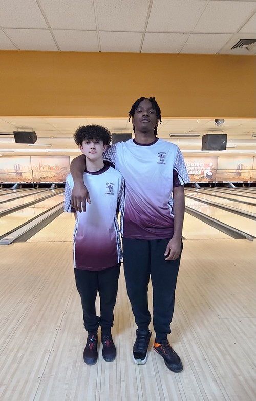Two Varsity Bowling team members were recognized by Newsday.