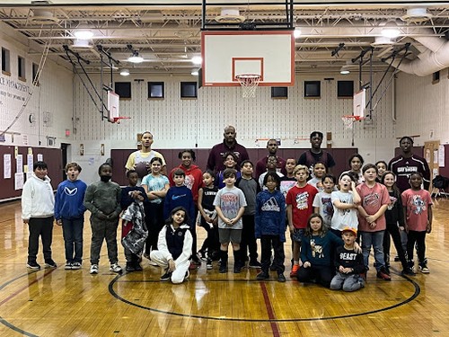 South Country hosted a basketball clinic.